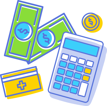 money and calculator icon