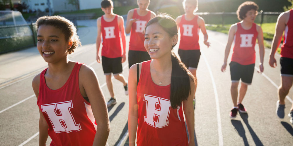 Young Track and Field Athletes